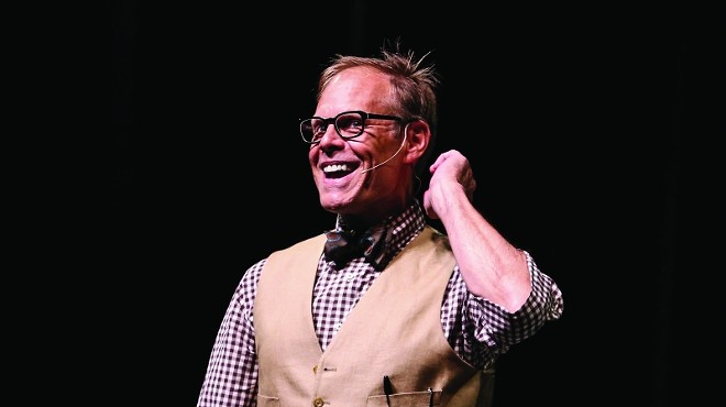 Alton Brown is live and edible and coming to town