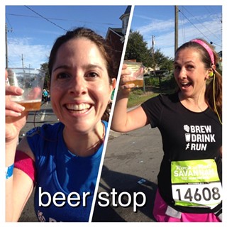 Race, then beer. Never fear.