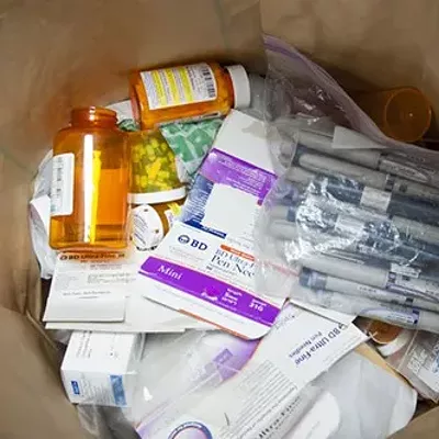 Image: Armstrong police collect 500 lbs of prescription drugs