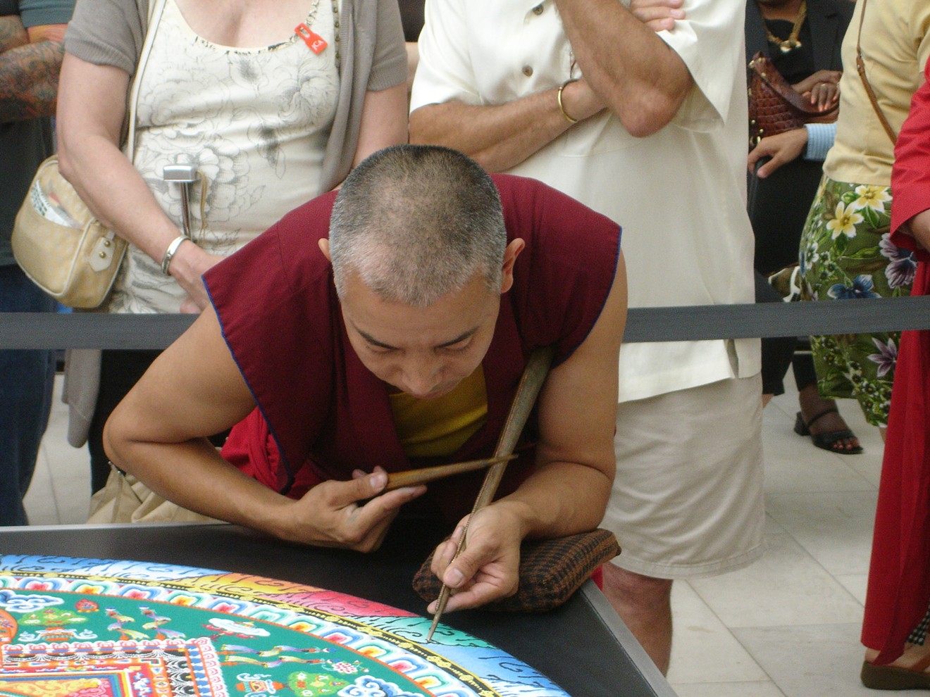 Tibetan Monks closing ceremony