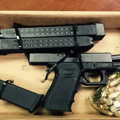Image: Firearms purchases lead to arrest of repeat offender