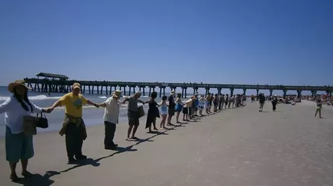 Image: Hands Across the Sand