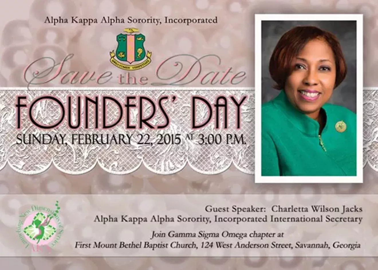 Join us for AKA's Founders' Day Observance