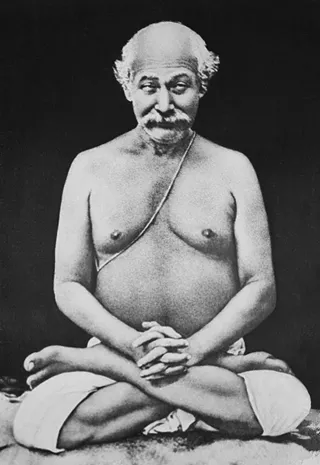 Image: Kriya Yoga Introduction with the Great Grandson of Lahiri Mahasaya