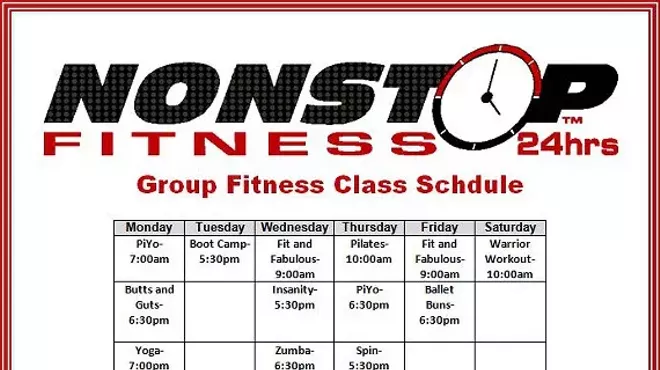 Image: New Fitness Classes all Month Long!