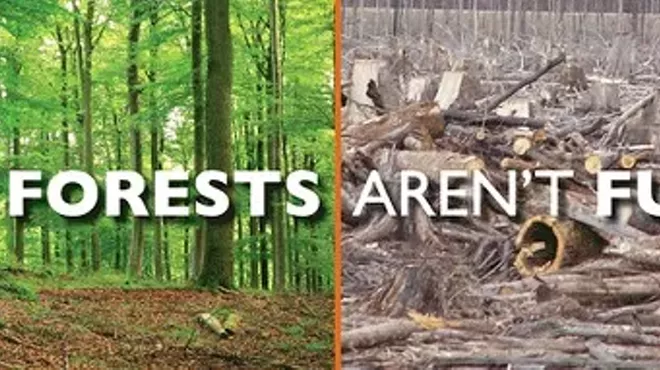 Image: Our Forests Aren't Fuel Campaign Kick-Off