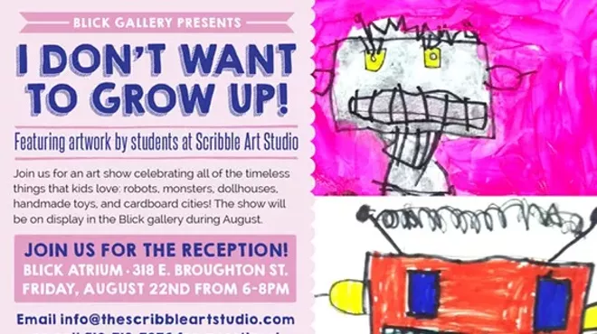 Image: Scribble Art Studio Art Show: I Don't Want to Grow Up!