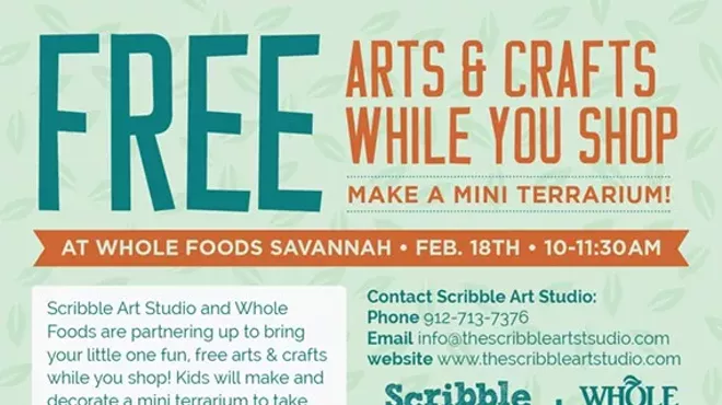 Image: Shop while your child creates!