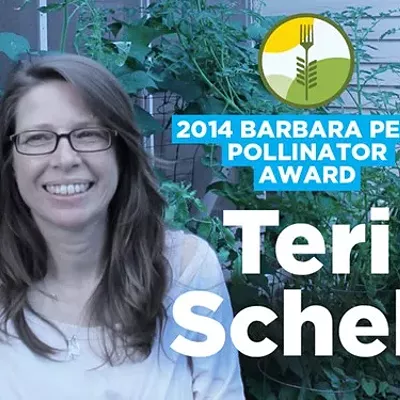 Image: Teri Schell honored by Georgia Organics