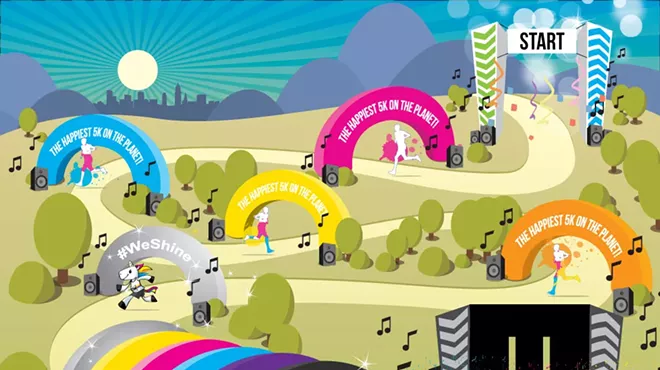 Image: The Color Run '15 Shine Tour