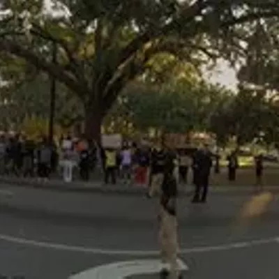 Image: #BlackLivesMatter protests turn 'unlawful,' police say