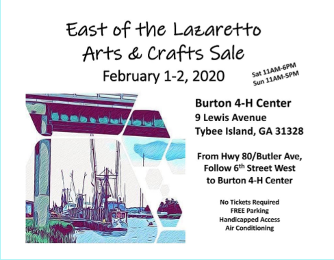 East of Lazaretto Announces February Art Show & Sale