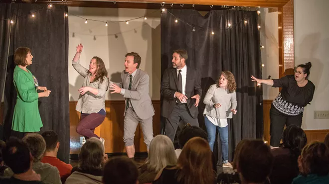Image: Front Porch Improv: Sorry Not Sorry