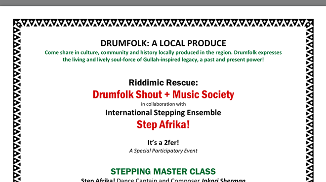 Image: Drumfolk: A Local Produce