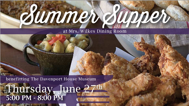 Image: Summer Supper with Mrs. Wilkes Dining Room