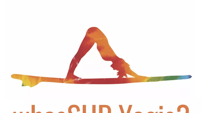 Image: WhasSUP Yogis? Stand Up Paddleboard Yoga with Biza Mabry
