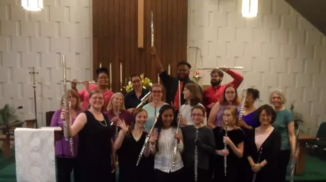 Image: Flute Day 2019 Flute Choir Concert