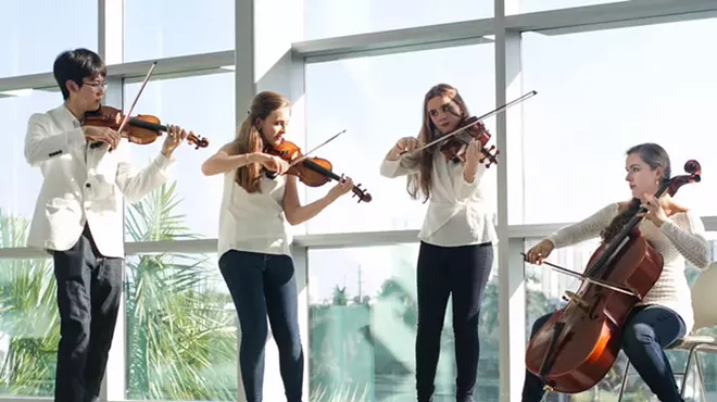 Image: Classical Music Performance, Stamps String Quartet