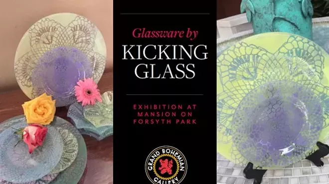 Image: Glassware by Kicking Glass
