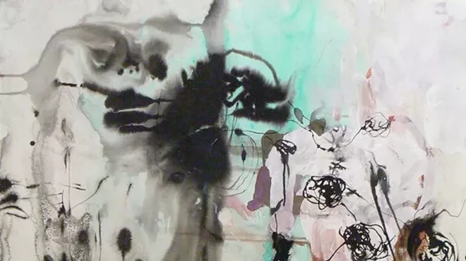 Image: Explorations in Abstraction with Watercolor & Ink
