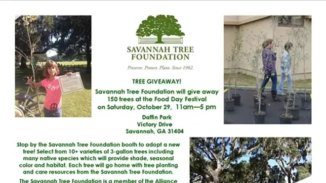 Image: Tree Giveaway at the Food Day Festival