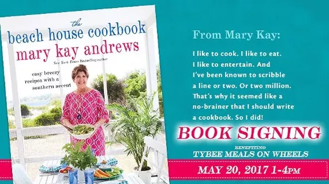 Image: Mary Kay Andrews Cookbook signing for Meals on Wheels