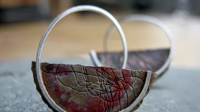 Image: Metalsmithing: Hoop Earrings