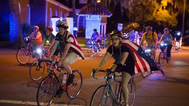 Image: Midnight Garden Ride