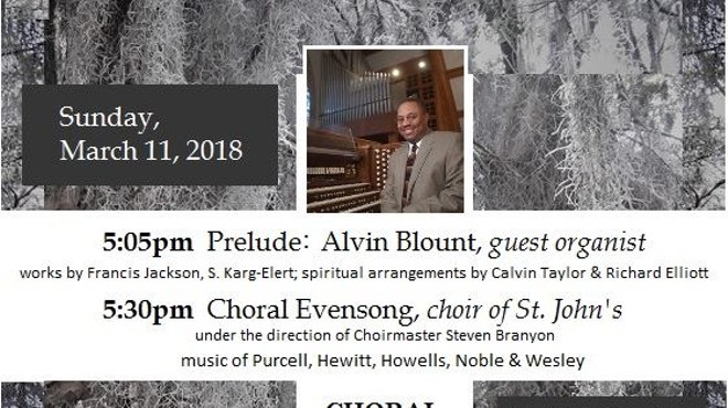 Choral Evensong & Organ Prelude (Lent)