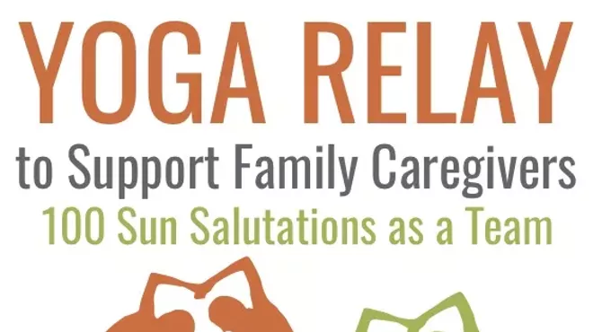 Image: Yoga Relay to Support Family Caregivers