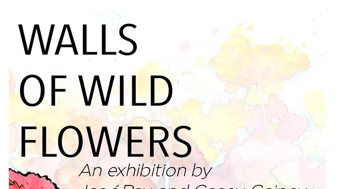 Image: Walls Of Wildflowers