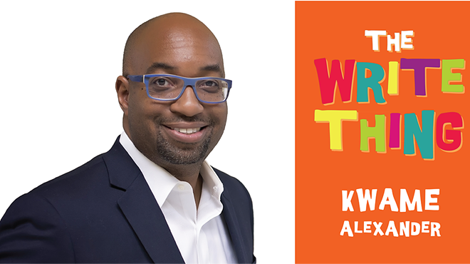 Image: Kwame Alexander: The Write Thing