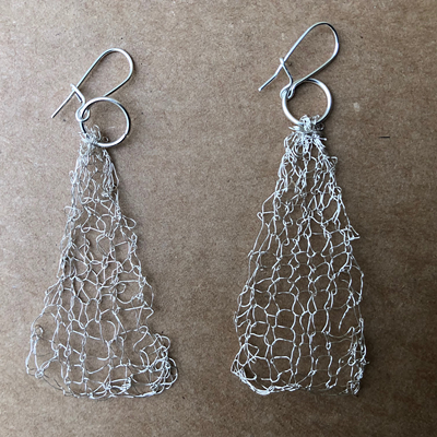 Taste of Knitting Wire Earrings with Wendy Avery