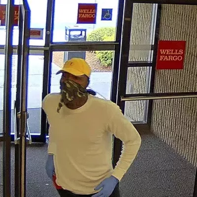 Image: Bank robber sought