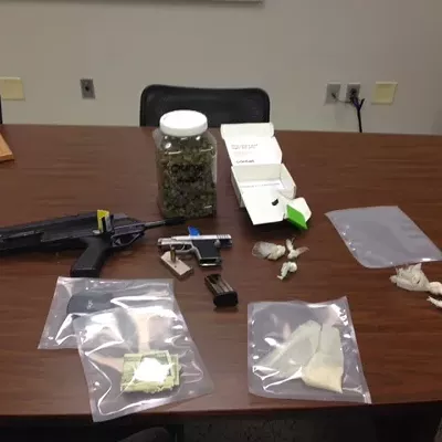 Image: CNT, SCMPD combine for molly, heroin, pot bust