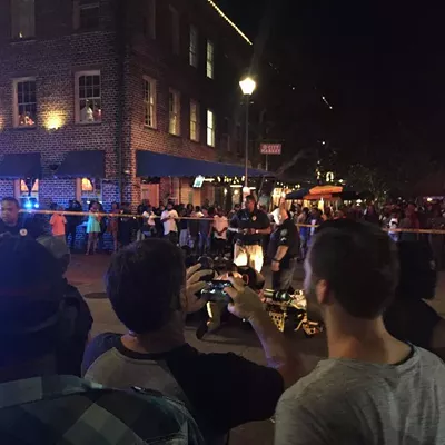 Image: Soldier shot in altercation in City Market