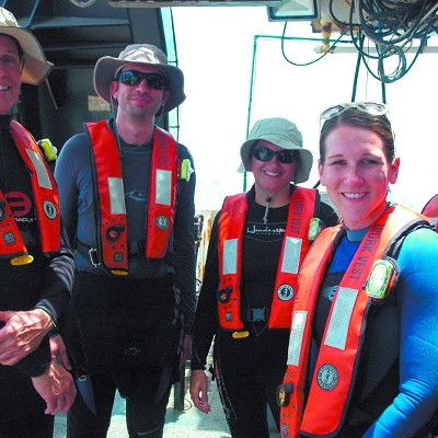 Counting sea stars and other science:  A landlubber’s expedition to Gray’s Reef