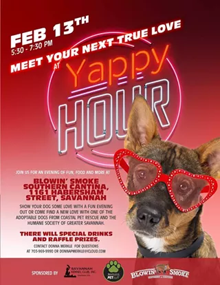 Image: Yappy Hour - Find Your True Love at Blowin' Smoke