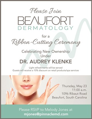Beaufort Dermatology Ribbon-cutting With New Owner May 23