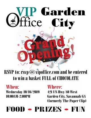 Image: VIP Office Grand Opening and Ribbon Cutting