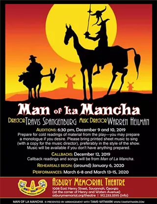 Image: Man of La Mancha Auditions