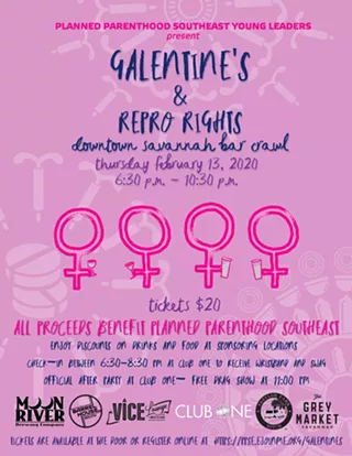 Image: Galentine's and Repro Rights Bar Crawl