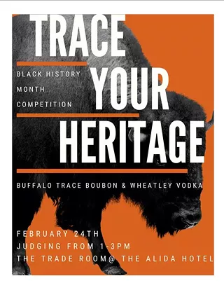 Image: Trace Your Heritage Black History Month Cocktail Competition