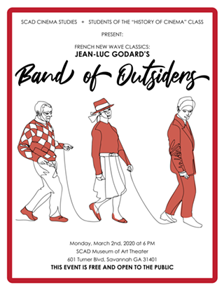 Image: Film: Band of Outsiders (1964)
