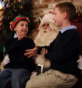 Image: Santa Claus Visit