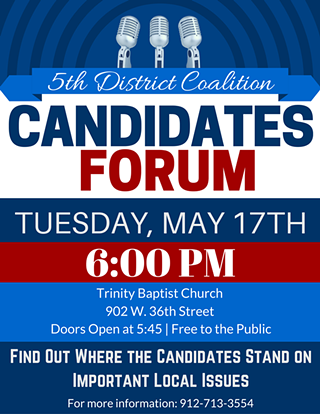 5th District Coalition Candidates Forum