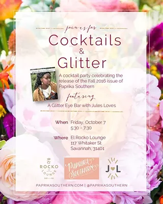 Image: Cocktails & Glitter: Paprika Southern Fall Release Party