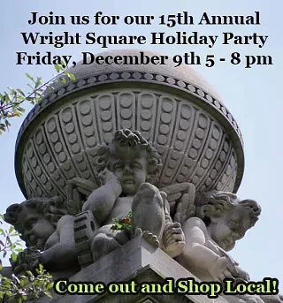 Image: Wright Square Merchants' Holiday Open House
