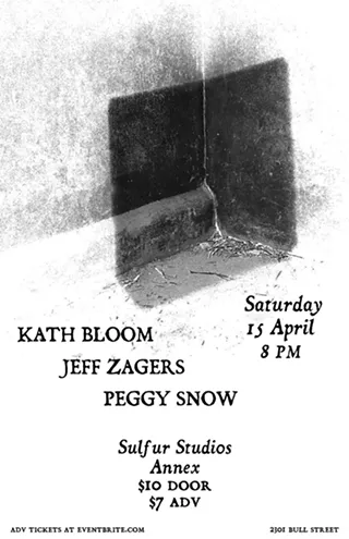 Image: Jeff Zagers // Kath Bloom // Peggy Snow
