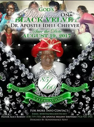 Image: Dr. Apostle Idell Cheever Celebration